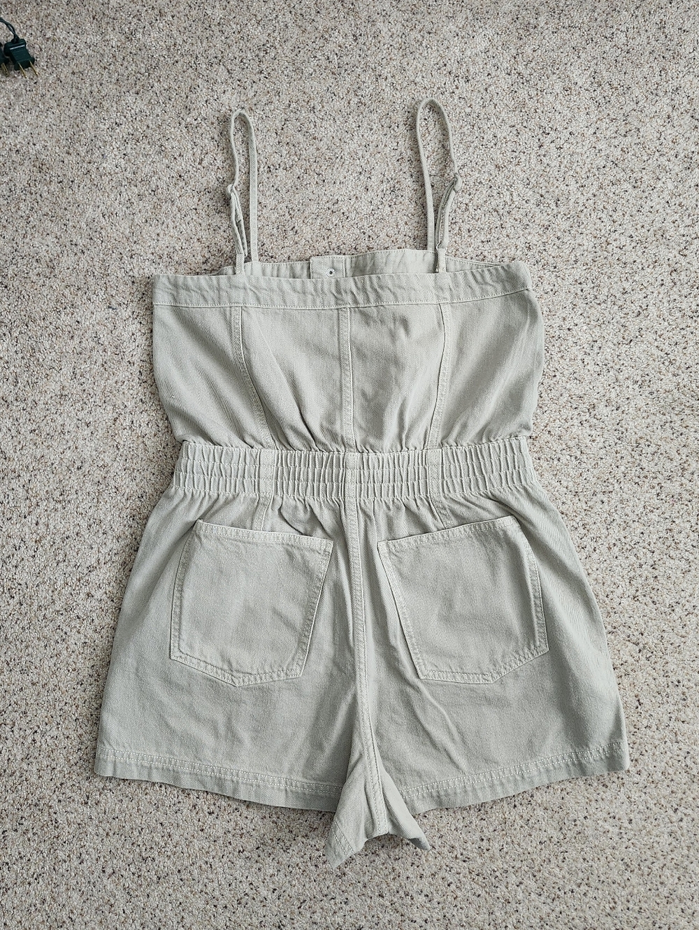 Universal Thread Light Green Drawstring Romper - Picture 10 of 10